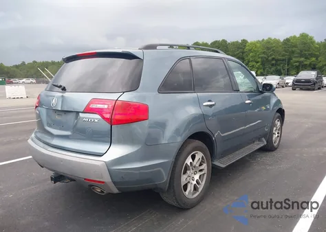 2007 Acura Mdx из США, поврежденный, VIN 2HNYD28287H531195